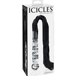 Pipedream Icicles No. 38 Glass Massager Leather Flogger