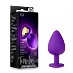 Blush Temptasia Bling Plug - Large - Purple