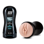 Blush M for Men Soft and Wet Pussy Self Lubricating Stroker - Vanilla