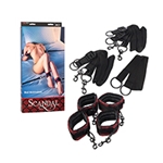 Calexotics Scandal Bed Restraints - WITH CUFFS
