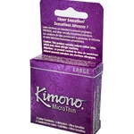 Kimono Condoms Kimono Microthin Large 3 Pack