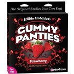PIPEDREAM Edible Crotchless Gummy Panty Strawberry