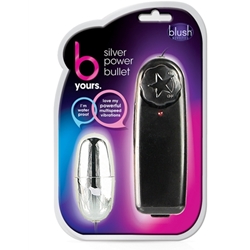 Blush B Yours Power Bullet - Silver