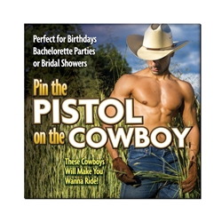 Little Genie Pin the Pistol On the Cowboy