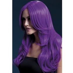 Fever lingerie Khloe Wig - Neon Purple